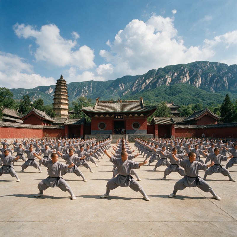 嵩山少林寺武僧团培训基地教育集团